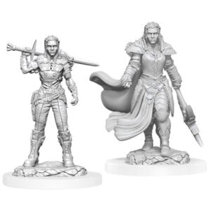 Wizkids D&D Nolzurs Marvelous Unpainted Miniatures Wave 20 Orc Fighter Female 90405