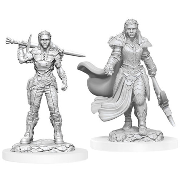 Wizkids D&D Nolzurs Marvelous Unpainted Miniatures Wave 20 Orc Fighter Female 90405