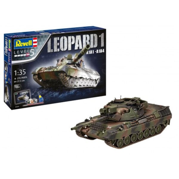 Revell Leopard 1 A1A1-A1-A4 Gift Set 1/35 Scale RVG 05656