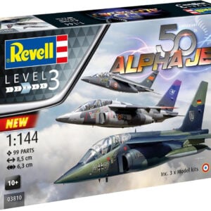 Revell Alpha Jet 50th Anniversary 1:144 Scale RVG 03810