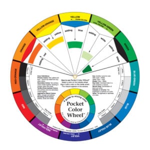Color Wheel Co Pocket 5 1/8 inch Diameter 3501
