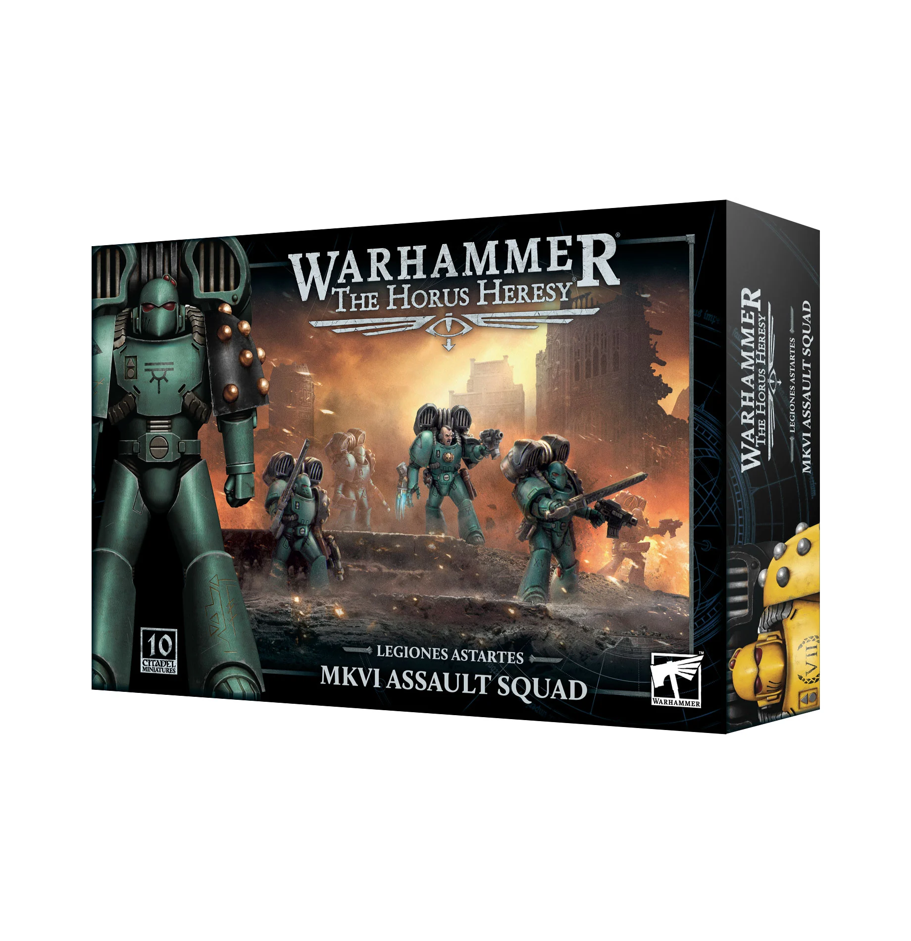 Games Workshop Warhammer Horus Heresy : Centurion Avec Power Maul | Figurine Plastique Legiones Astartes, 31 Pièces