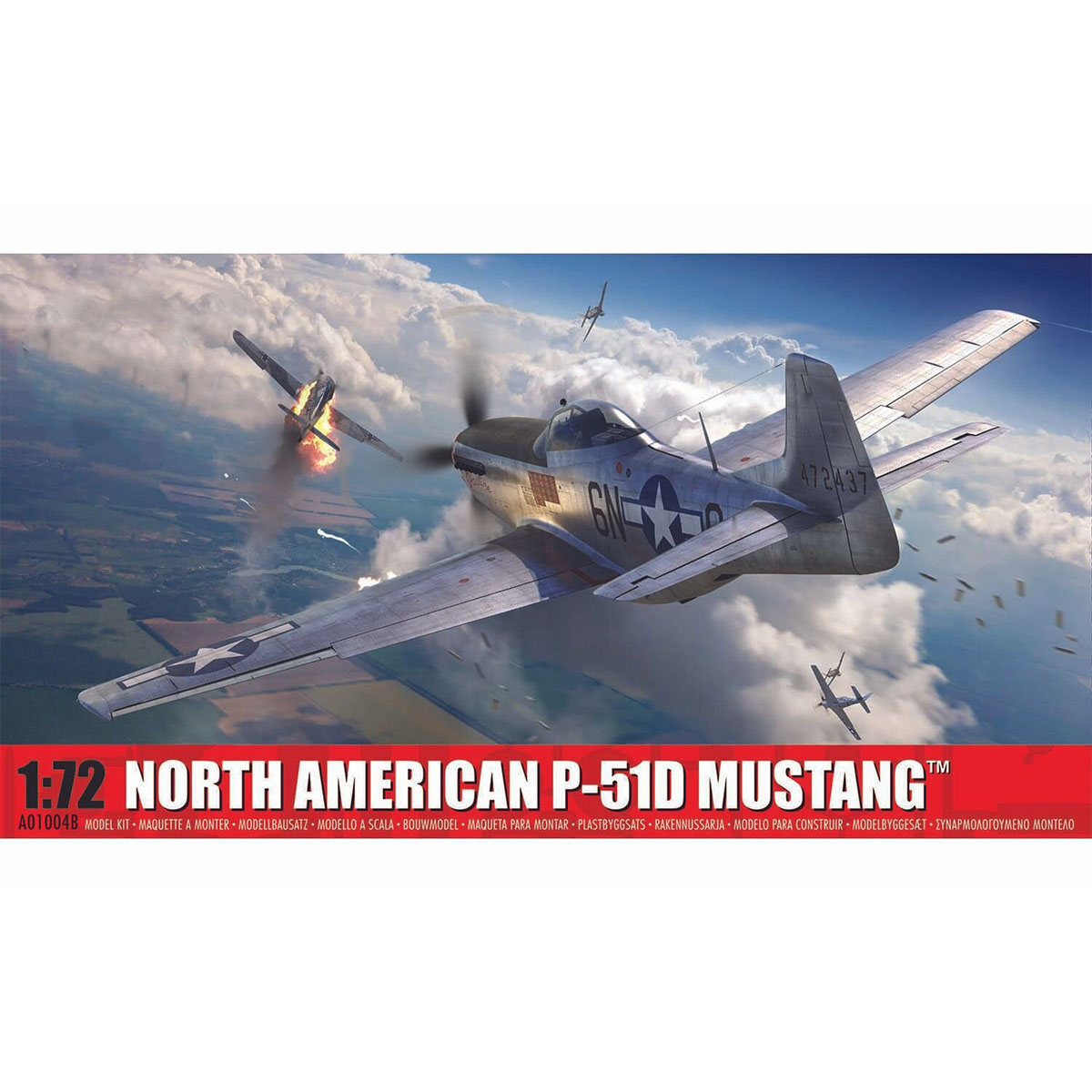 Airfix North American P-51D Mustang 1/72 Scale A01004B