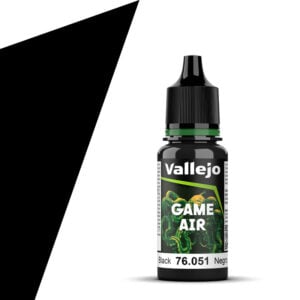 Vallejo Game Air Black 18ml 76051