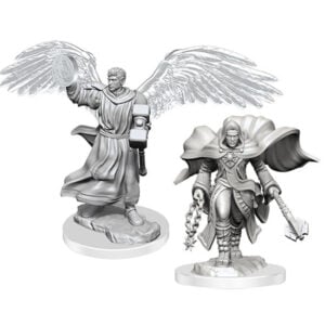 Wizkids D&D Nolzurs Marvelous Unpainted Miniatures Wave 20 Aasimar Cleric Male 90408