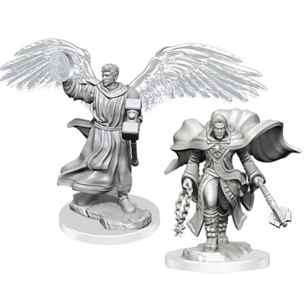 Wizkids D&D Nolzurs Marvelous Unpainted Miniatures Wave 20 Aasimar Cleric Male 90408
