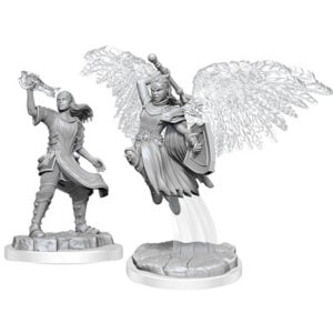 Wizkids D&D Nolzurs Marvelous Unpainted Miniatures Wave 20 Aasimar Cleric Female 90409