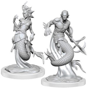Wizkids D&D Nolzurs Marvelous Unpainted Miniatures Wave 20 Merfolk 90414