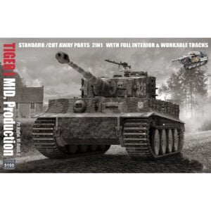 RyeField Model Tiger I Mid Production 2in1 Cutawya 1/35 Scale RM-5100