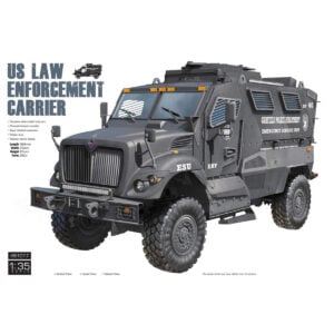 Kinetic Models US Law Enforcement Carrier MRAP 1/35 Scale K61067