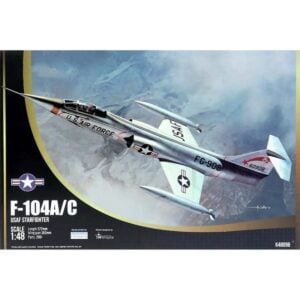 Kinetic Models Gold Series F-104A/C USAF Starfighter 1/48 Scale K48096
