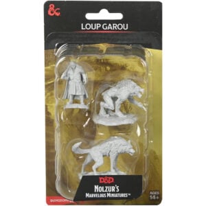 Wizkids D&D Nolzurs Marvelous Unpainted Miniatures Wave 22 Loup Garou 90674