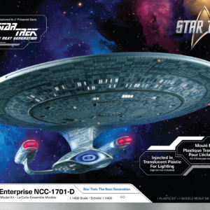 AMT Star Trek The Next Generation USS Enterprise NCC-1701-D 1/1400 Scale 1429