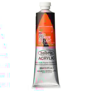 Holbein Heavy Body Cadmium Red Light 60ml AU423E