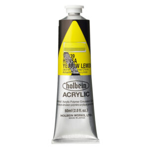 Holbein Heavy Body Hansa Yellow Lemon 60ml AU439B