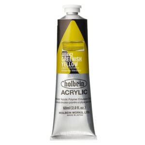 Holbein Heavy Body Greenish Yellow 60ml AU442D