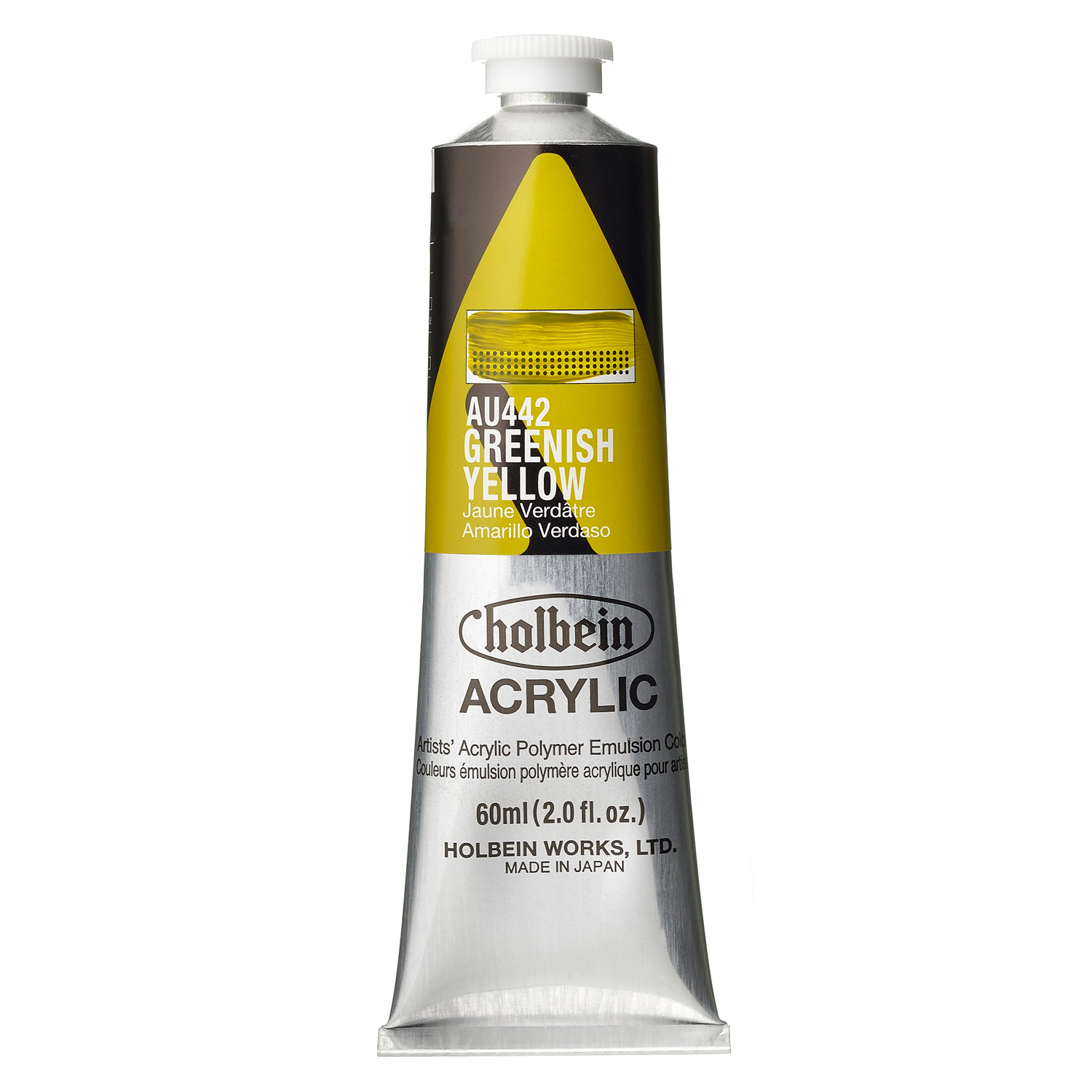 Holbein Heavy Body Greenish Yellow 60ml AU442D
