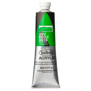 Holbein Heavy Body Middle Green 60ml AU457B