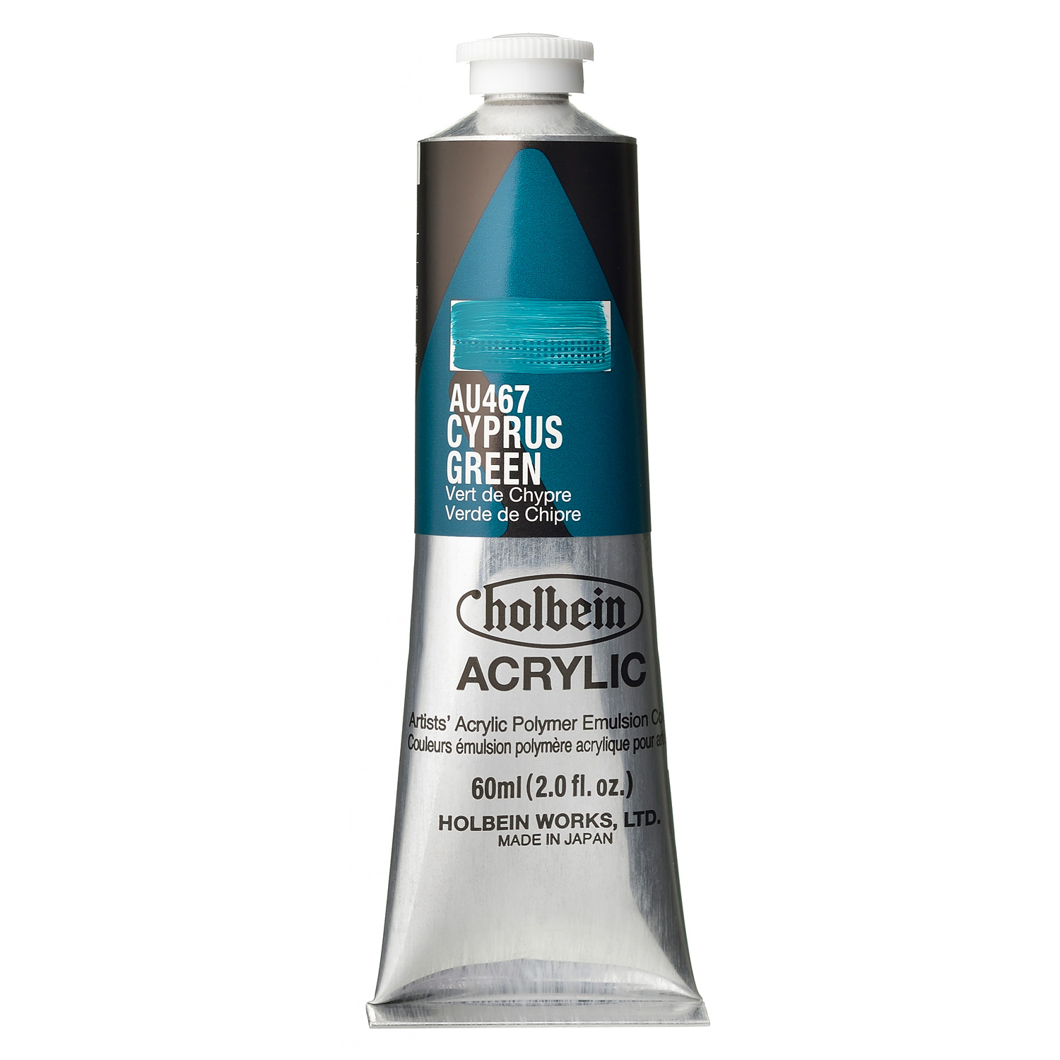 Holbein Heavy Body Cyprus Green 60ml AU467E