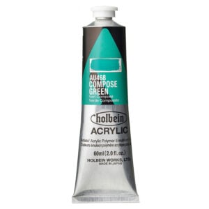 Holbein Heavy Body Compose Green 60ml AU468B