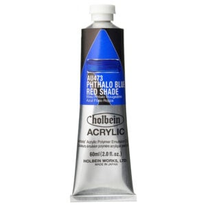 Holbein Heavy Body Phthalo Blue Red Shade 60ml AU473B