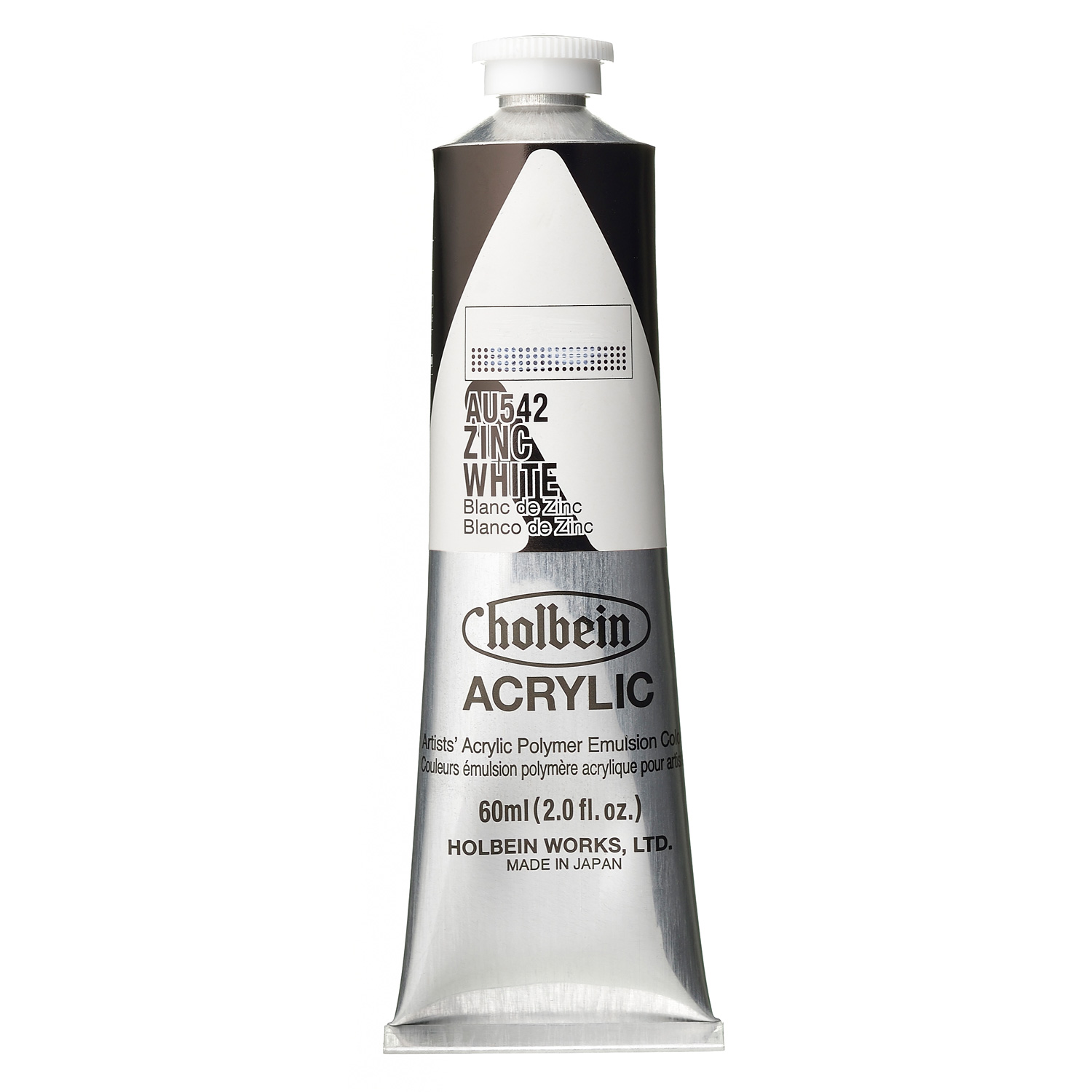 Holbein Heavy Body Zinc White 60ml AU542A