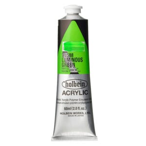Holbein Heavy Body Luminous Green 60ml AU588C