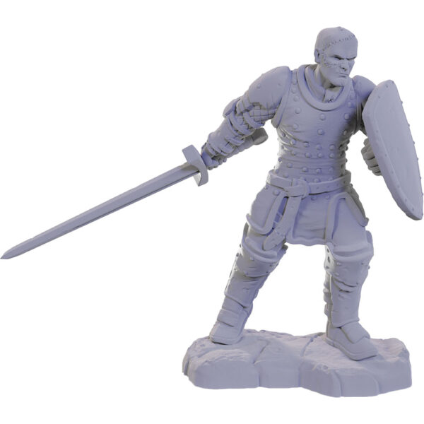 Wizkids D&D Nolzurs Marvelous Unpainted Miniatures Wave 22 Reborn Paladin and Warlock 90673