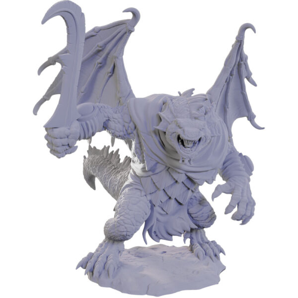Wizkids D&D Nolzurs Marvelous Unpainted Miniatures Wave 22 Draconian Mage and Foot Soldier 90683