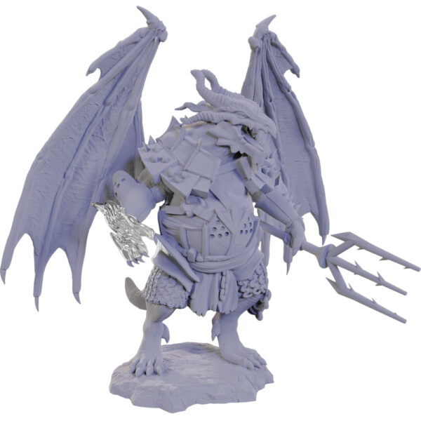 Wizkids D&D Nolzurs Marvelous Unpainted Miniatures Wave 22 Draconian Mage and Foot Soldier 90683