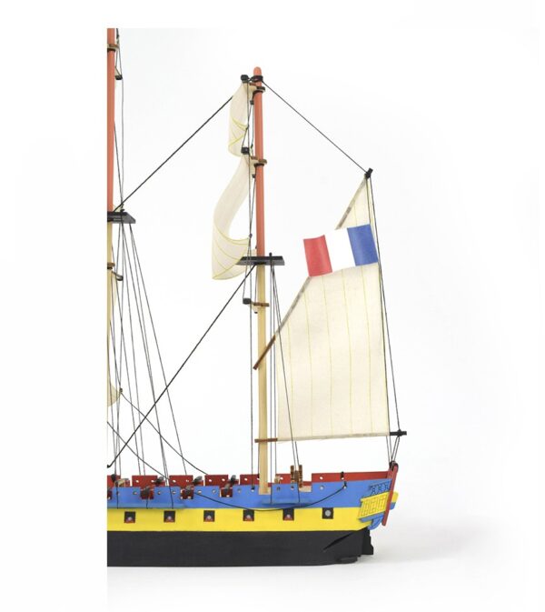 Artesania Latina Hermione La Fayette Easy Kit with Paint Set 1/160 Scale 17000