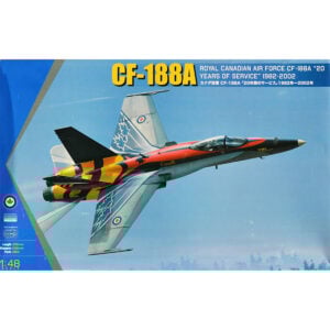 Kinetic Models CF-188A Royal Canadian Airforce 20 Years Service 1982-2002 1/48 Scale K48079
