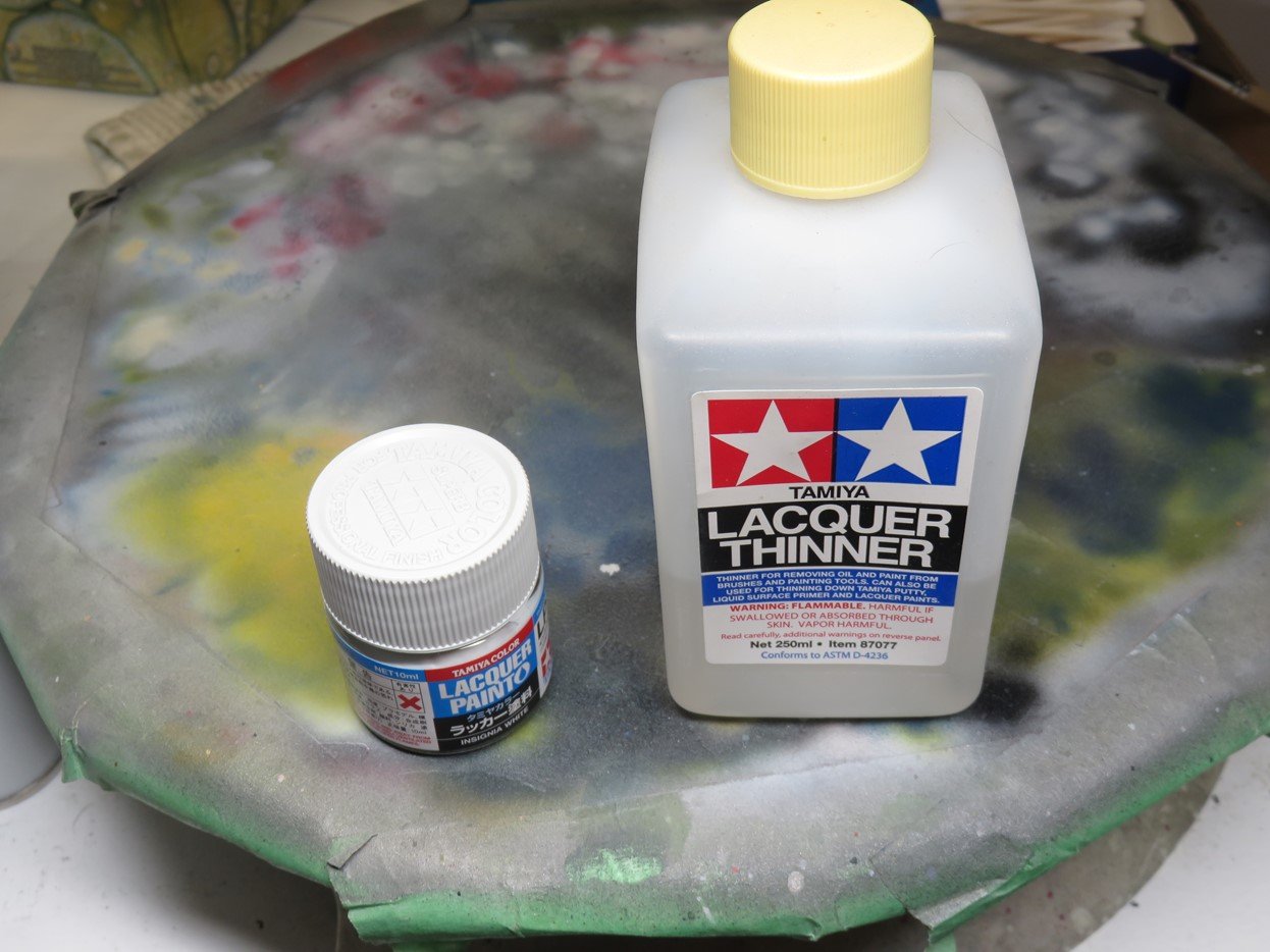 Tamiya Lacquer paint and Thinner