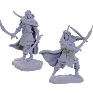 Wizkids D&D Nolzurs Marvelous Unpainted Miniatures Wave 22 Human Rangers 90669