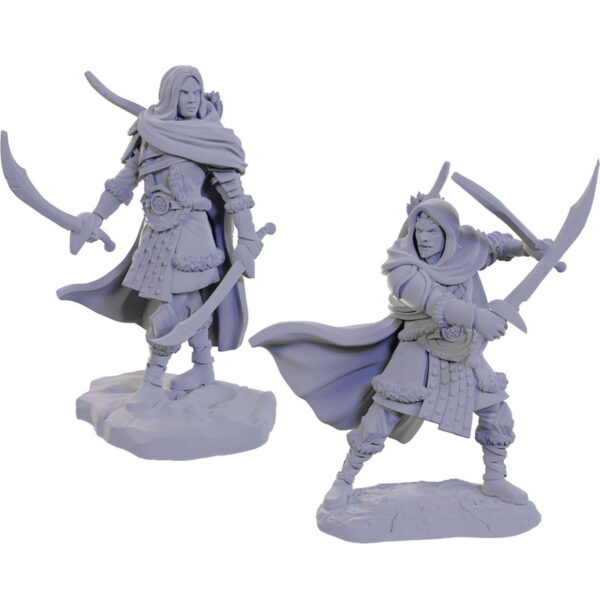 Wizkids D&D Nolzurs Marvelous Unpainted Miniatures Wave 22 Human Rangers 90669
