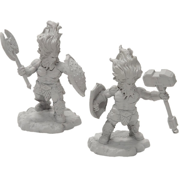 Wizkids D&D Nolzurs Marvelous Unpainted Miniatures Wave 22 Azer Warriors 90675