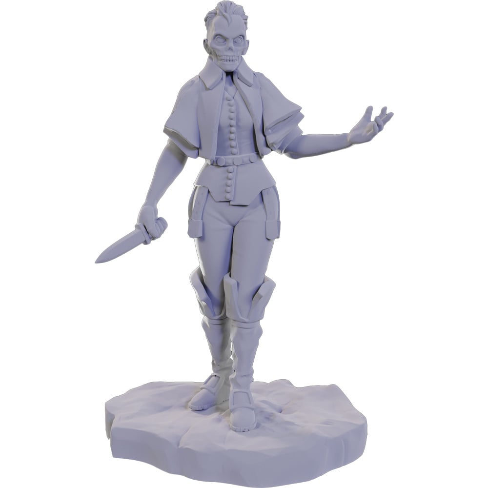 Wizkids Deep Cuts Unpainted Miniatures Wave 22 Urdefhan Lasher and Death Scout 90686