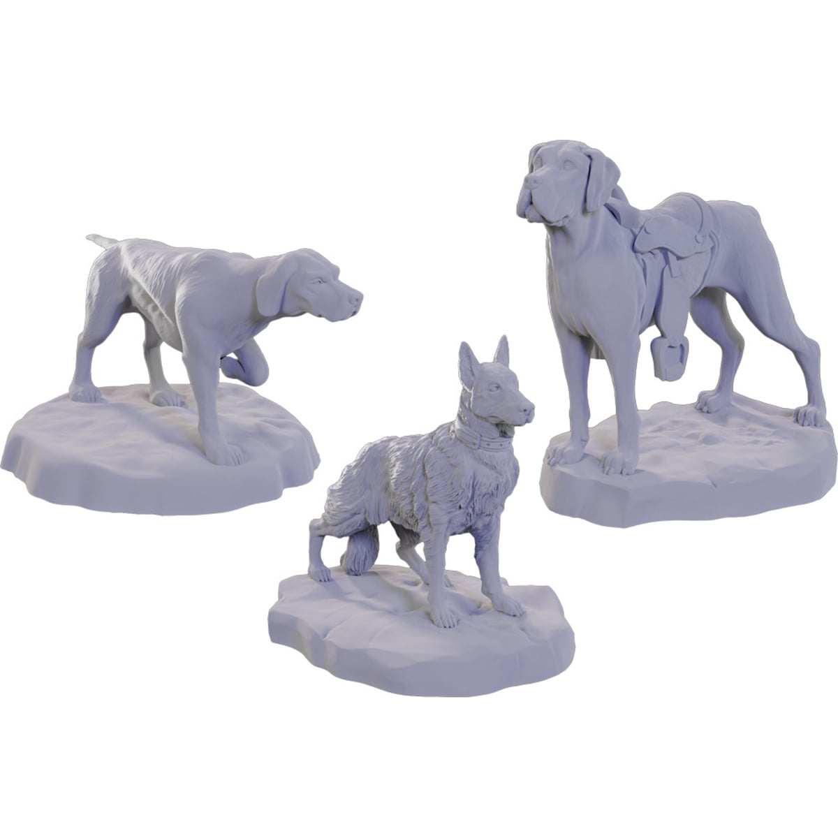 WizKids Deep Cuts Unpainted Miniatures: Polar Bear