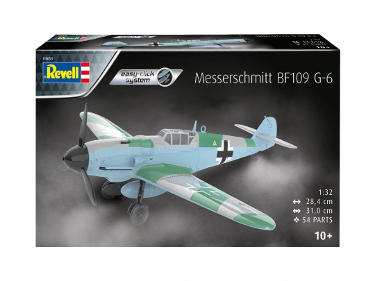 Revell Messerschmitt BF109 G-6 Easy Click 1/48 Scale 03653