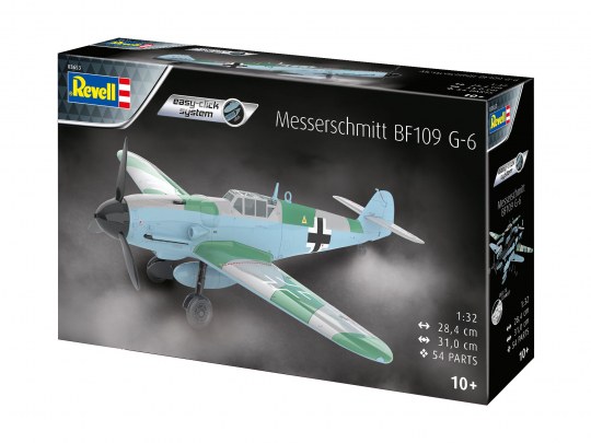 Revell Messerschmitt BF109 G-6 Easy Click 1/48 Scale 03653