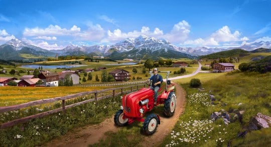 Revell Porsche Diesel Junior 108 Farming Simulator Edition 1/24 Scale 07823