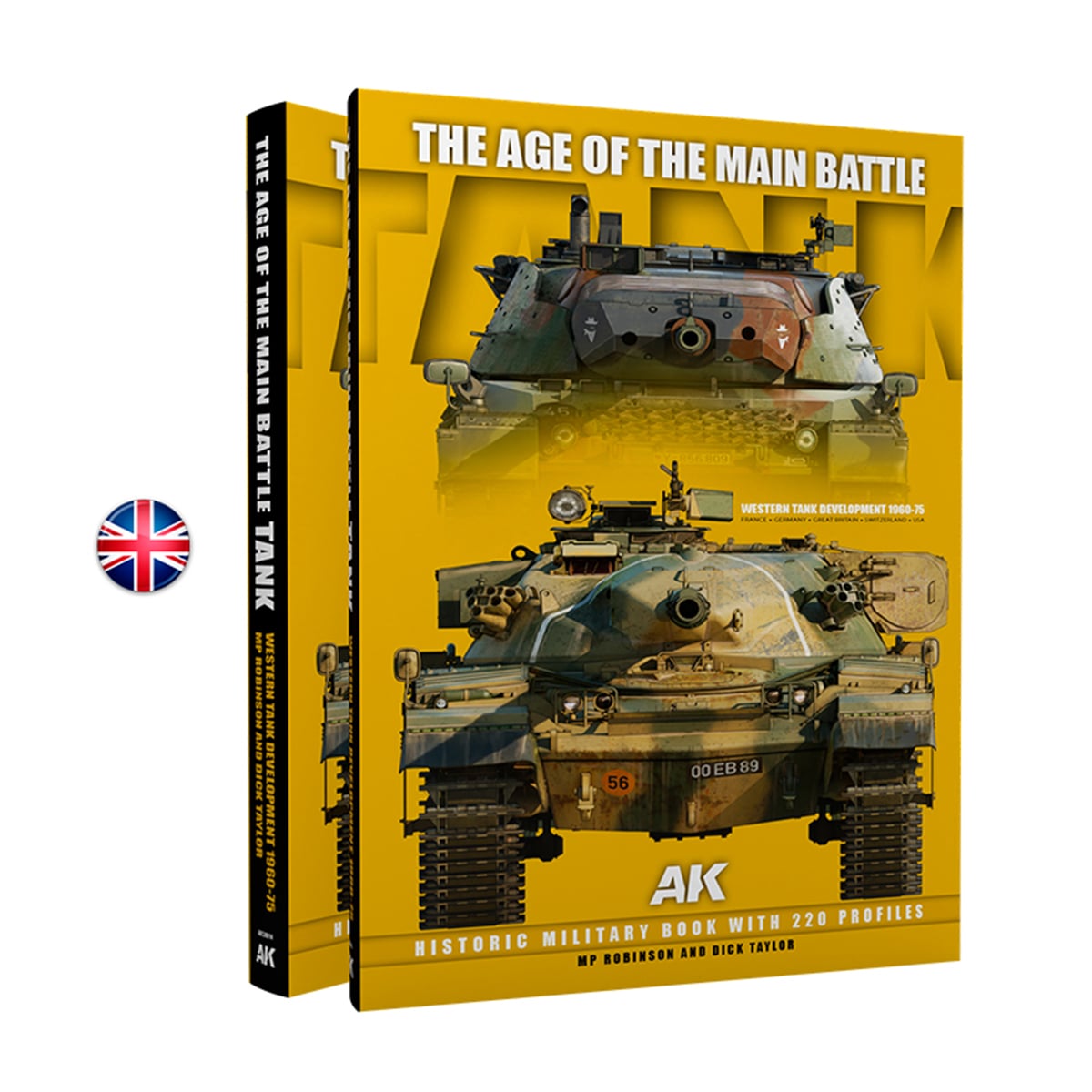 AK Interactive The Age of the Main Battle Tank AKI 130014