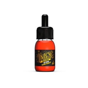 AK Interactive The Inks Blood Scarlet 16009