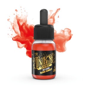 AK Interactive The Inks Blood Scarlet 16009