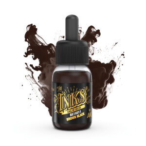 AK Interactive The Inks Brown Black 16011