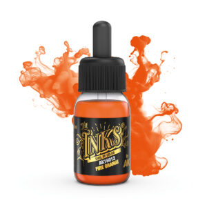 AK Interactive The Inks Fire Orange 16012
