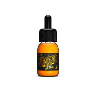 AK Interactive The Inks Fire Orange 16012