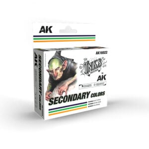 AK Interactive The Inks Set of 3 Secondary Colors 16022