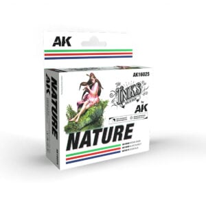 AK Interactive The Inks Set of 3 Nature 16025