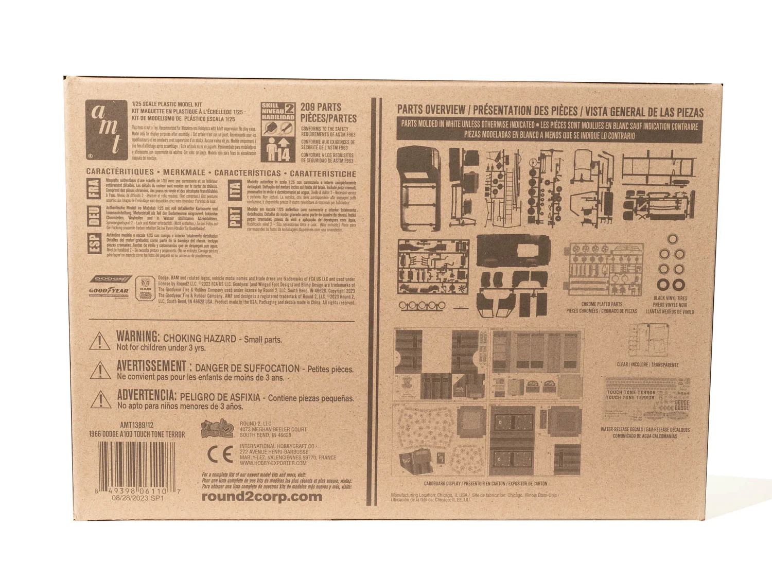 AMT Dodge 426 Hemi A100 Touch Tone Terror 1/25 Scale 1389